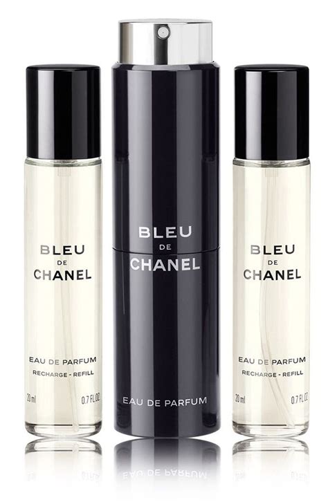 bleu chanel travel spray|bleu de Chanel refill kit.